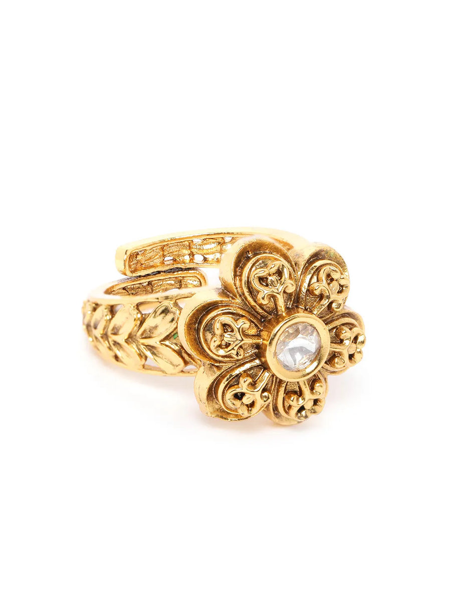 Floral Ring | Elegant Fashion Jewellery by Peora

