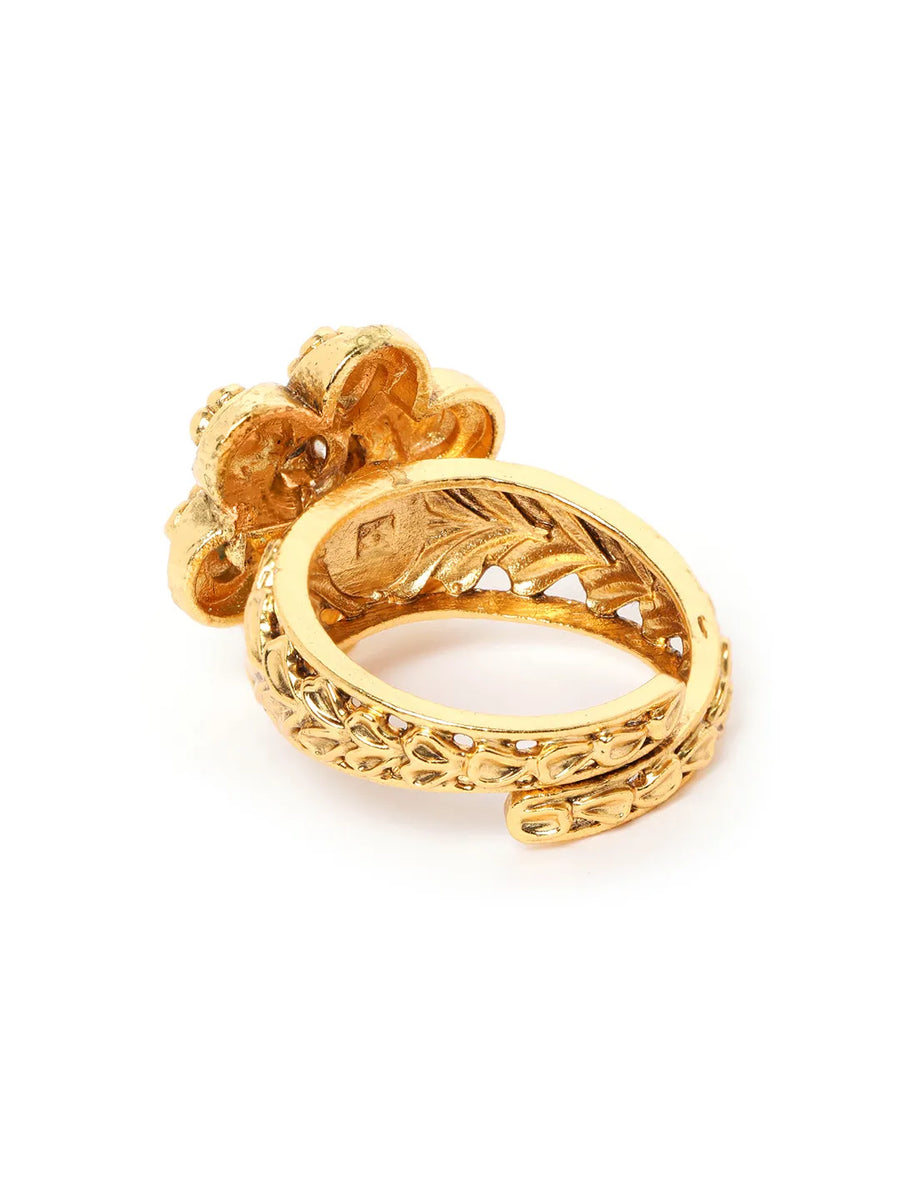 Floral Ring | Elegant Fashion Jewellery by Peora

