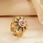 Design Floral Ring | Elegant Fashion Jewellery by Peora