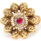 Design Floral Ring | Elegant Fashion Jewellery by Peora