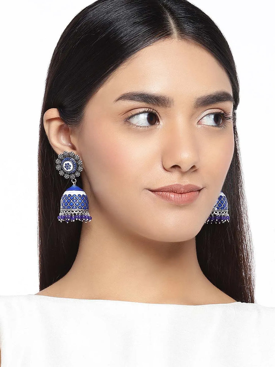 Dazzle Jhumki – Traditional Elegance with a Modern Twist | Peora