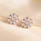 Timeless Shine CZ Stud Earrings
