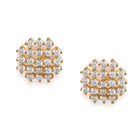 Glamorous Cluster Stud Earrings