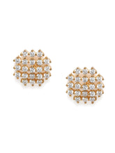 Glamorous Cluster Stud Earrings