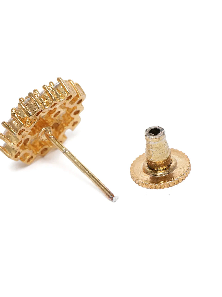 Glamorous Cluster Stud Earrings