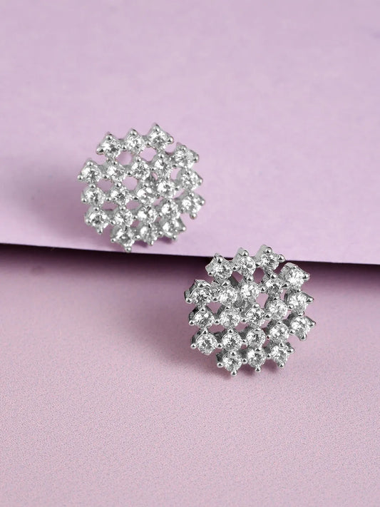 CZ Stud Earrings for Daily Glam