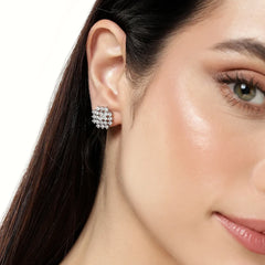 CZ Stud Earrings for Daily Glam