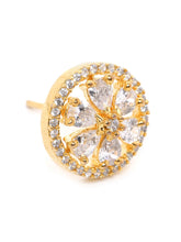 Round Stud Earrings – Classic & Elegant | Peora