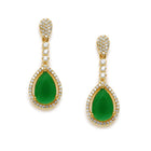 Harmony CZ and Crystal Drop Earrings