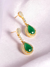 Harmony CZ and Crystal Drop Earrings