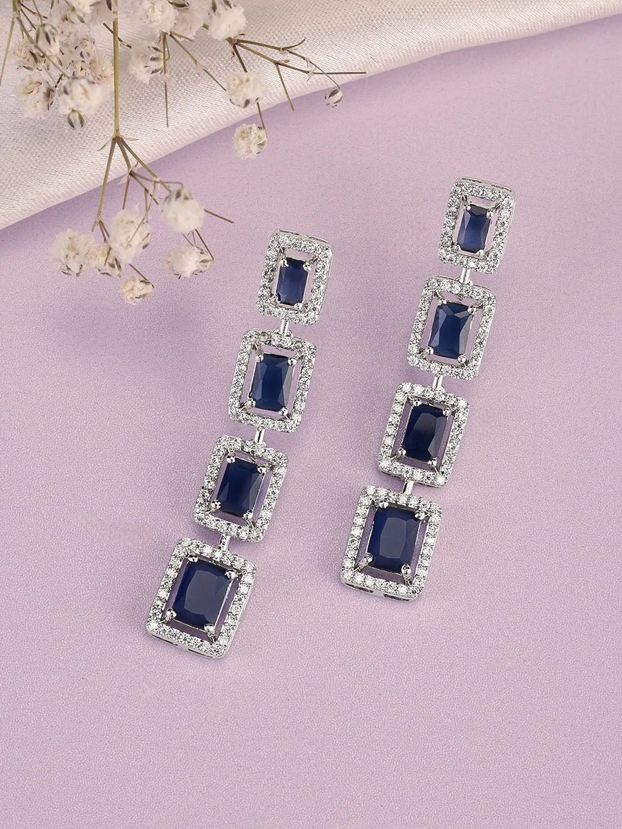 Exquisite Crystal Dangle Earrings