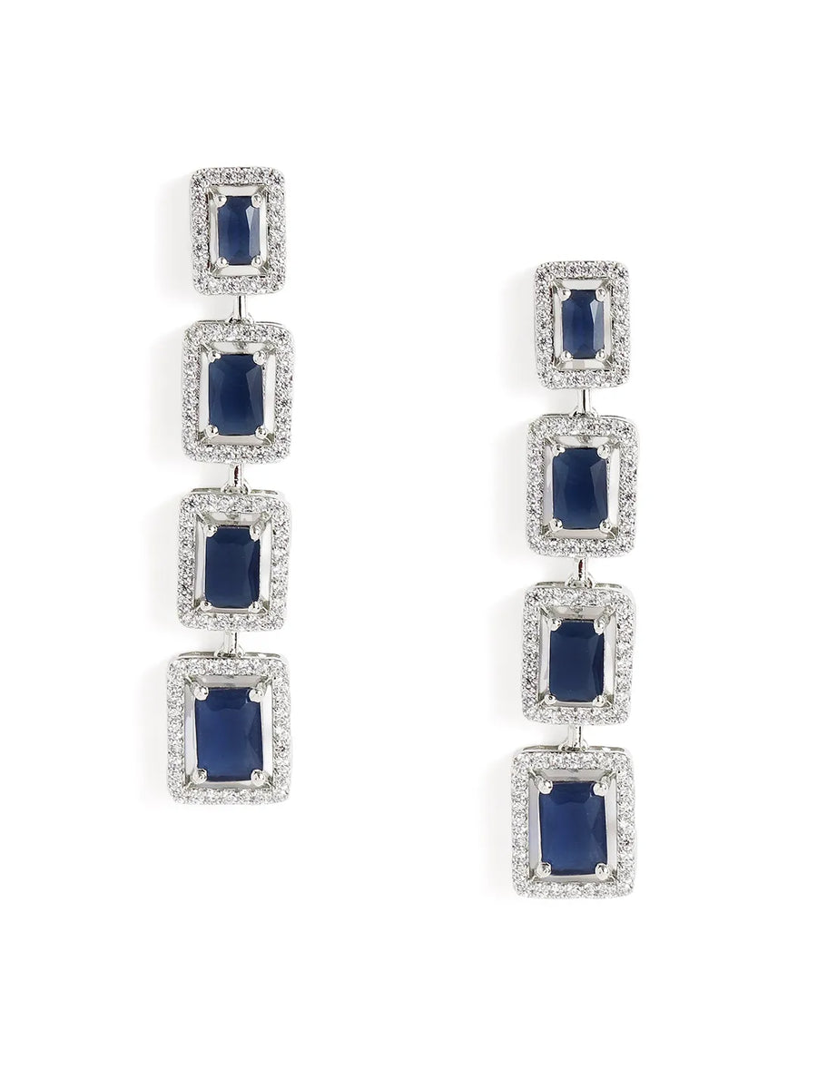 Exquisite Crystal Dangle Earrings
