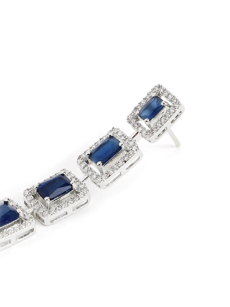 Exquisite Crystal Dangle Earrings