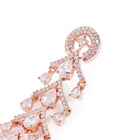 Teardrop Cascade Chandelier Drops - Rose Gold