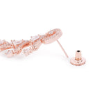 Teardrop Cascade Chandelier Drops - Rose Gold
