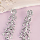 Teardrop Cascade Chandelier Drops - Silver