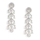 Teardrop Cascade Chandelier Drops - Silver