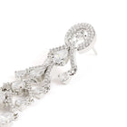 Teardrop Cascade Chandelier Drops - Silver