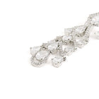 Teardrop Cascade Chandelier Drops - Silver