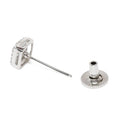 Classic Square CZ Stud Earrings
