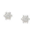 Shimmering Cluster Stud Earrings