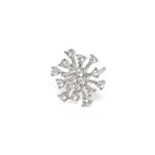 Shimmering Cluster Stud Earrings