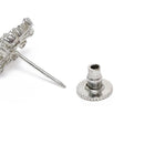 Shimmering Cluster Stud Earrings