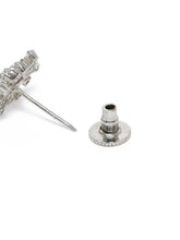 Shimmering Cluster Stud Earrings