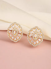 Vintage Bloom Inspired Studs Earrings