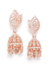 Leaf Jhumka Earrings – Nature-Inspired Elegance | Peora