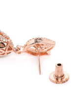 Leaf Jhumka Earrings – Nature-Inspired Elegance | Peora