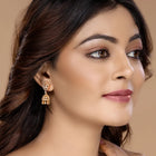 Sparkling Ethnic Style  Jhumka Earrings
