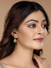 Sparkling Ethnic Style  Jhumka Earrings