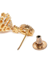 Stunning CZ Embellished Jhumka Earrings