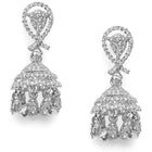 Classic CZ Studded Jhumka Earrings