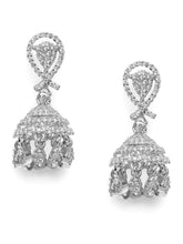 Classic CZ Studded Jhumka Earrings