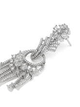 Starlight CZ Sway Drop Statement Earrings