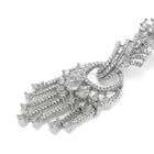 Starlight CZ Sway Drop Statement Earrings