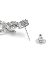 Starlight CZ Sway Drop Statement Earrings