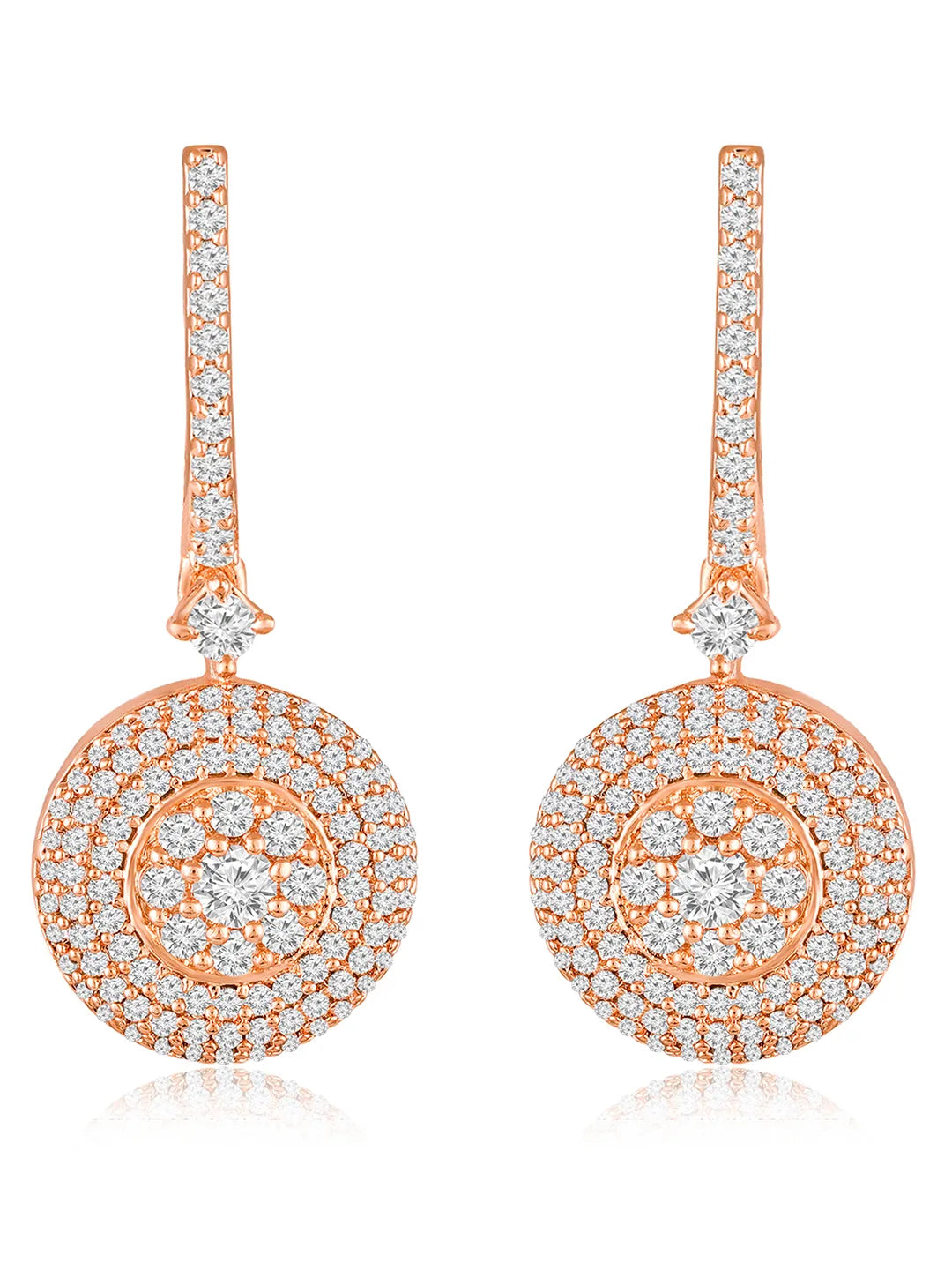 Drop Sparkle Earrings – Elegant & Eye-Catching | Peora