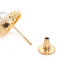 Circle Stud Earrings – Simple & Elegant | Peora