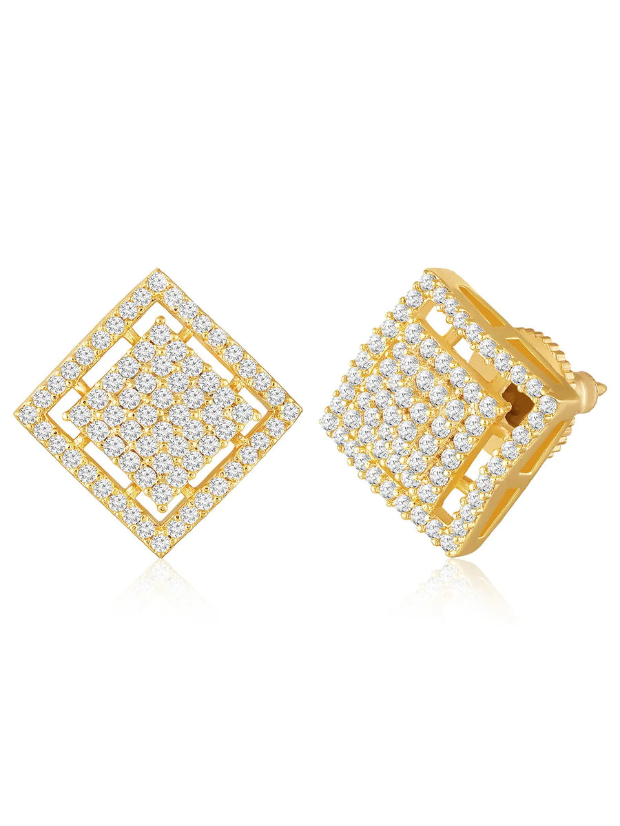 Square Shape Earrings – Modern & Chic Designs | Peora