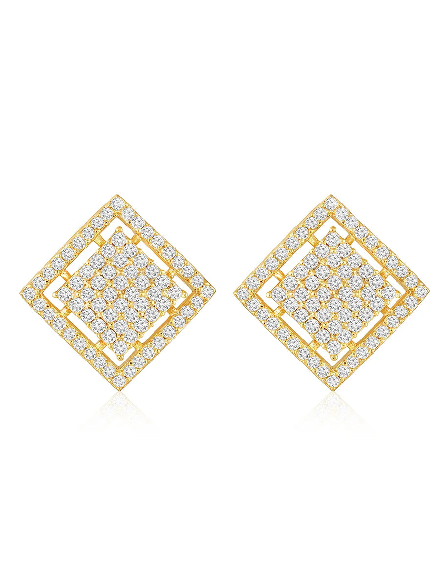 Square Shape Earrings – Modern & Chic Designs | Peora
