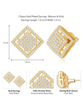 Square Shape Earrings – Modern & Chic Designs | Peora