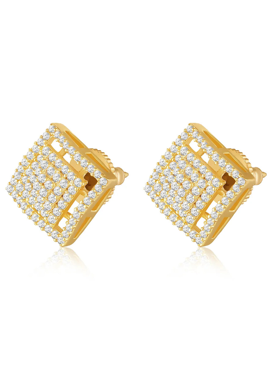 Square Shape Earrings – Modern & Chic Designs | Peora