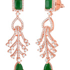 Crystal Drop Earrings – Sparkling & Elegant | Peora