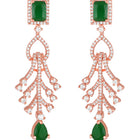 Crystal Drop Earrings – Sparkling & Elegant | Peora