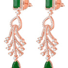 Crystal Drop Earrings – Sparkling & Elegant | Peora