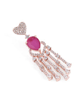 Glam Crystals CZ Dangle Earrings