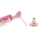 Glam Crystals CZ Dangle Earrings